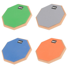 Factory 8-inch practice pad with rubber mallets, ideal for beginner drummers, wholesale.