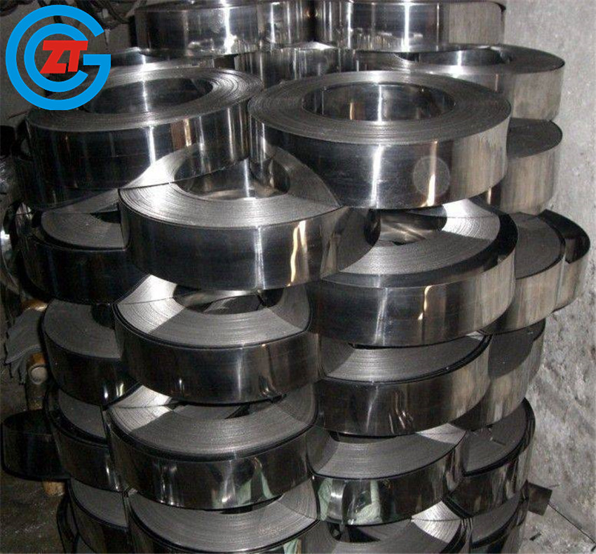 不锈钢镀镍钢带301 304高层镀镍带N6纯镍带0.1x8.0