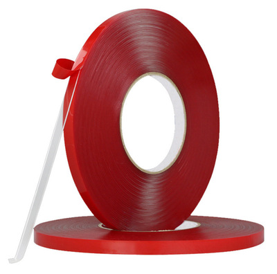 3M4905VHB泡棉双面胶带 透明厚度0.5毫米进口3MVHB红膜双面胶厂家