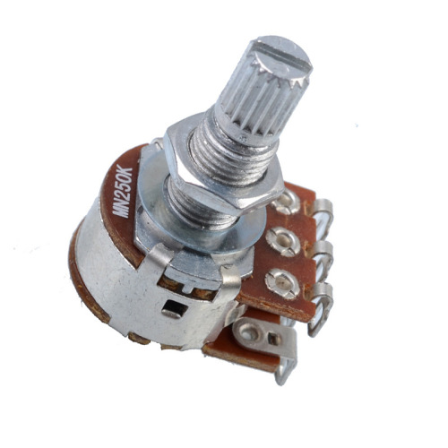 MN25K MN250K MN500K guitar bass double balance selection potentiometer double layer volume color knob