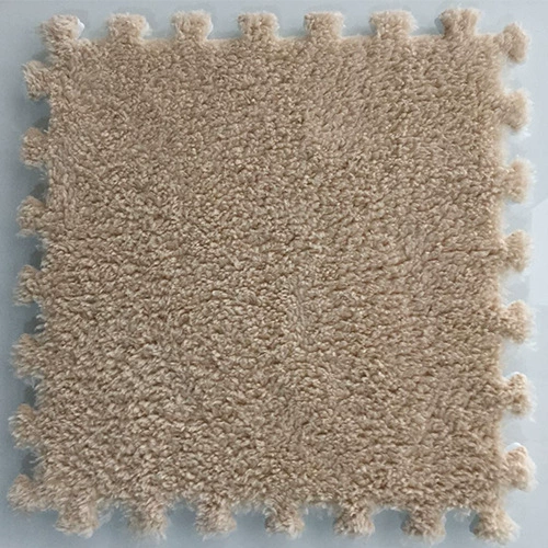 Foam Puzzle Carpet Mat, 30×30 cm Interlocking Velvet Tiles for Bedroom, Soft Crawling Pad