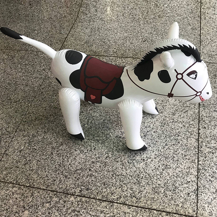 painted music inflatable toy for jumping PVC