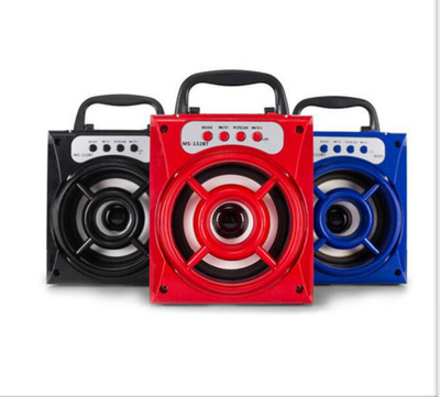 MS-132BT Insert card wireless Bluetooth Speaker radio outdoors loudspeaker box square dance sound high-power