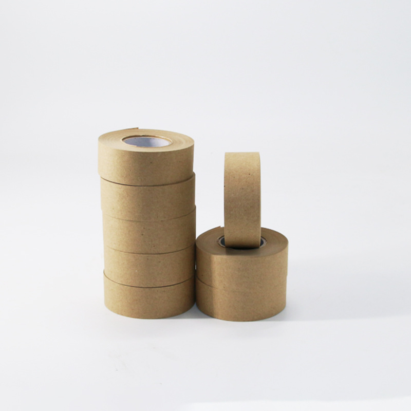 湿水牛皮纸胶带12mm 1.2cm裱画水溶胶带可书写牛皮纸厂家批发定制|ms