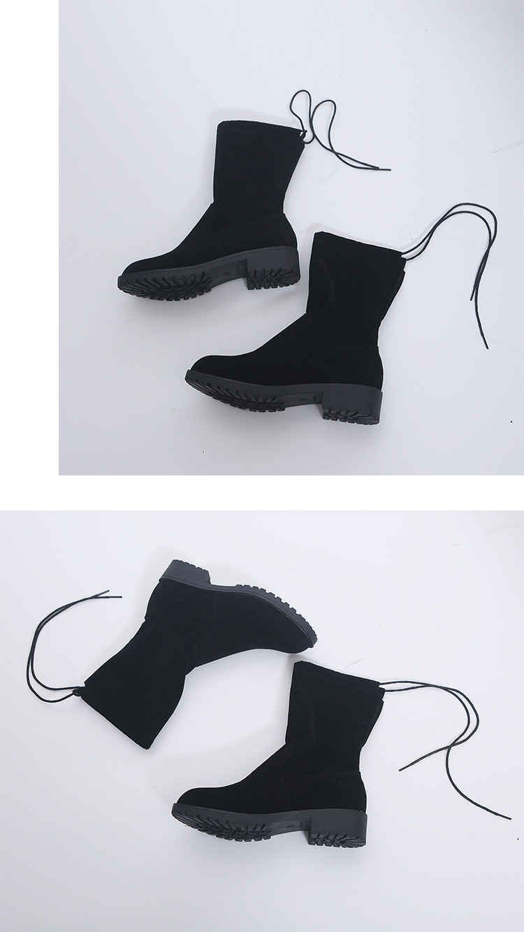 Cloth FashionShoes(Black-35) NHTJ0045-Black-35