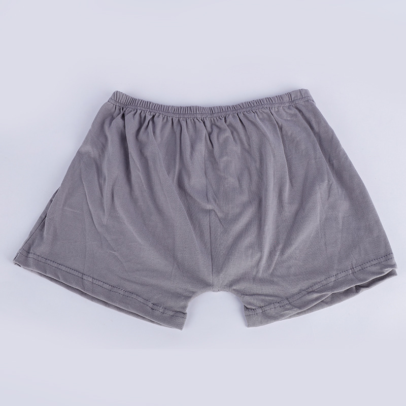 現貨批發超市特價男式全棉四角內褲透氣吸汗中腰跑量平角內褲