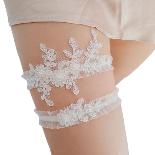 LW28 Bridal Lace Garter Original Design Cross-border Foreign Trade Garter Thigh Ring Western Wedding Accessories 