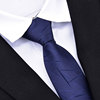 Tie with zipper, men's cloth, 6cm, Korean style