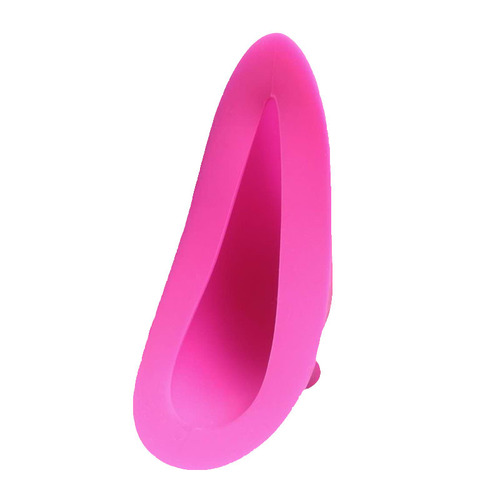 Emergency urinal for women when going out, ladies standing silicone urinal for long travel, foldable portable urinal