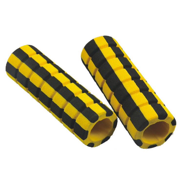 彩色nbr橡塑护手20自行车握把 金属手柄护套 eva童车手把套