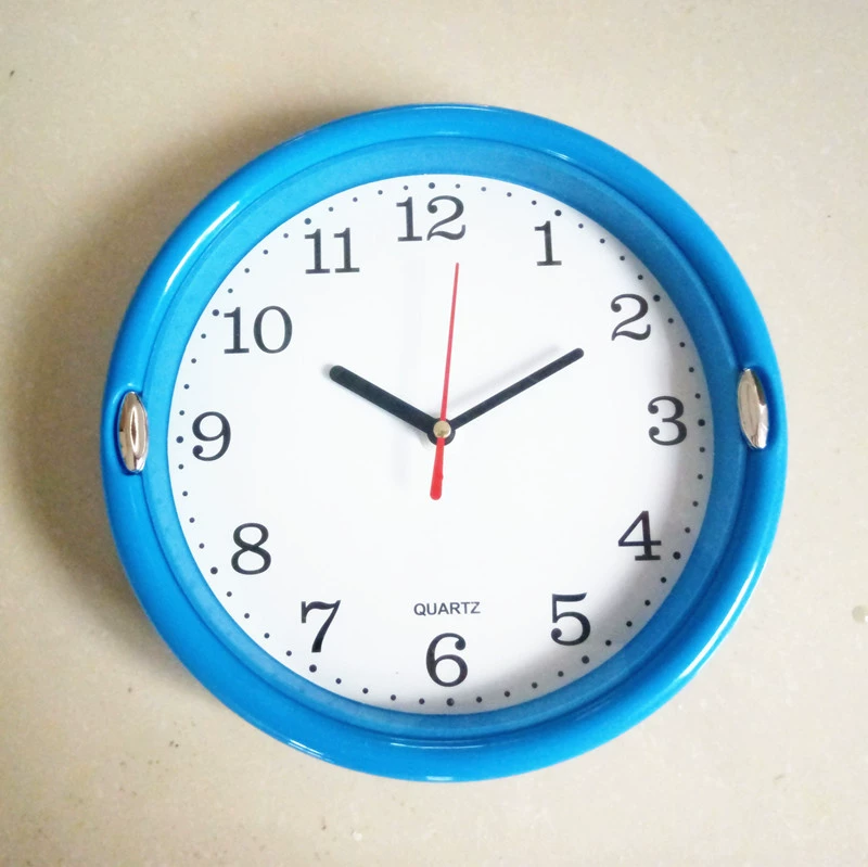 Настенные часы круглые 23 см, кварцевые, 68, хит продаж, для магазина 5 юаней, настенные