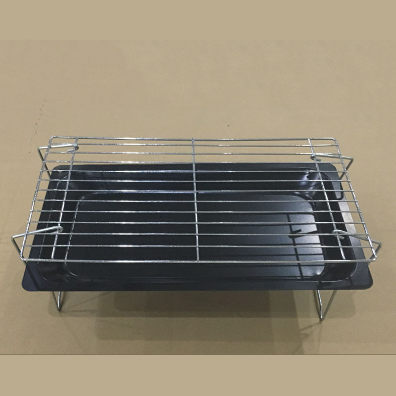 Bolsa estufa protección ambiental libre de humo simple barbacoa parrilla barbacoa placa al aire libre