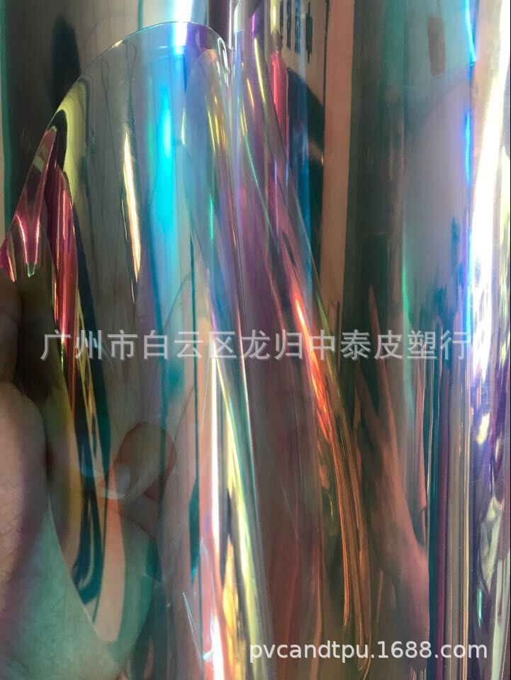 进口tpu镭射膜 幻彩膜 弹性耐刮镭射膜