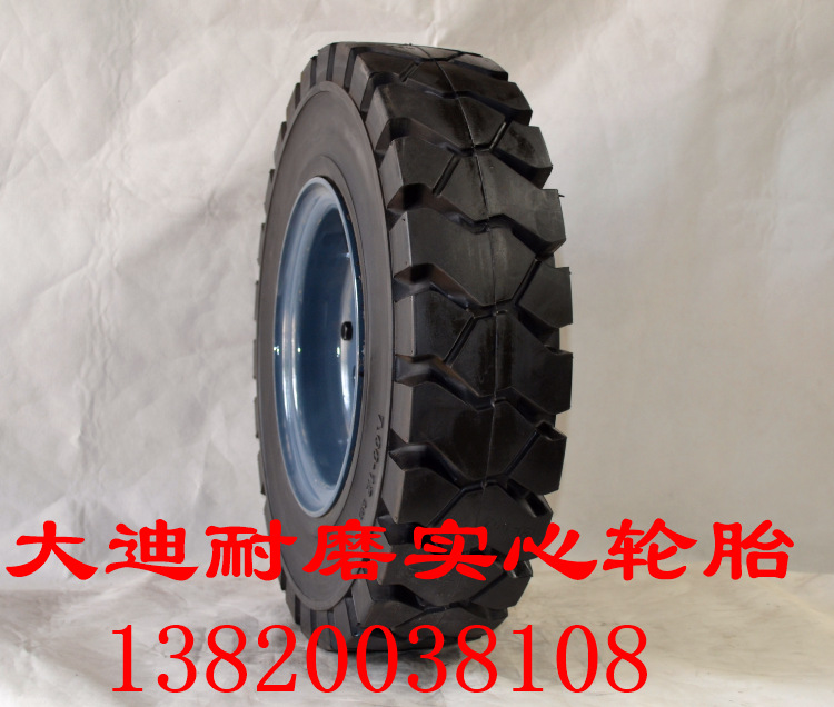 2.5吨叉车轮胎高品质700-12实心轮胎充气轮胎加强耐磨耐穿刺