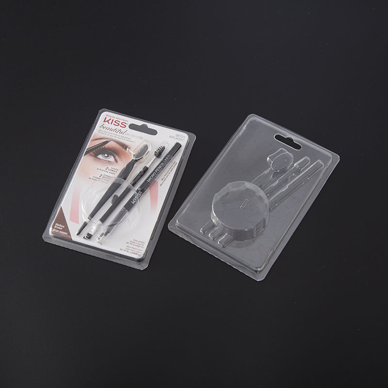 厂家定制五金化妆品 文具玩具透明PVC包装盒 PET吸塑塑料泡壳批发|ms