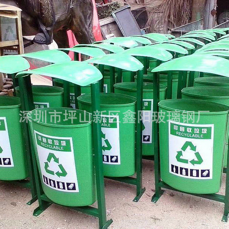 供應玻璃鋼垃圾桶 果皮箱玻璃鋼垃圾箱 玻璃鋼垃圾桶定制