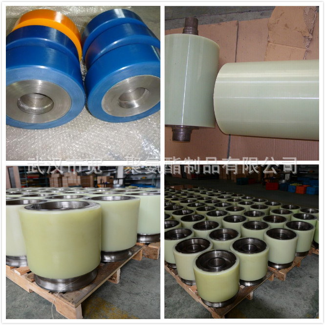 供应广西橡胶滚轮加工包胶