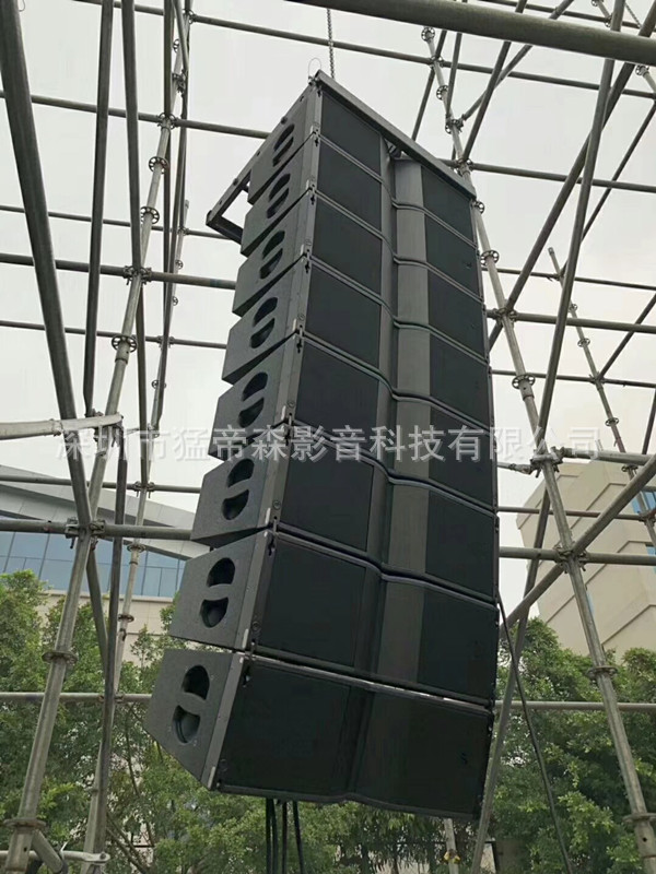 专业舞台音响线阵音响演出音箱舞台灯光 远程音箱户外防水音箱