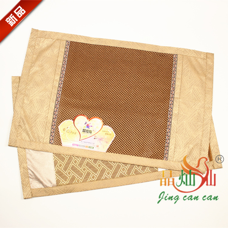 19年新款夏季冰丝枕套 夏凉保健枕芯套 藤草竹凉席枕头套批发|ru