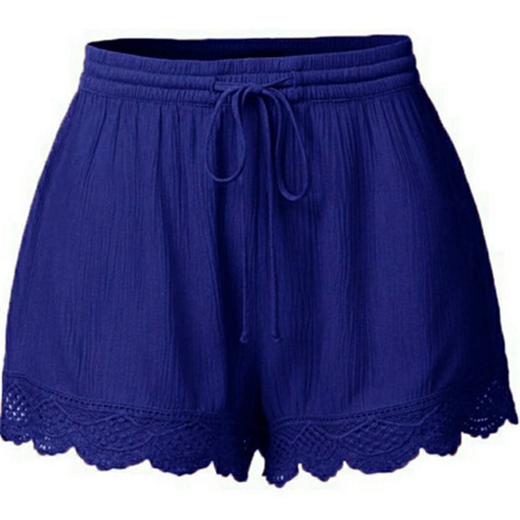 Spandex, Polyester Fabric Type Mid Waist Waist Line Women's Daily Casual Solid Color Shorts Casual Pants