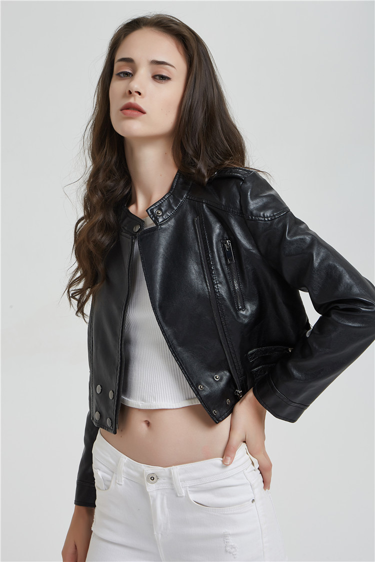 Veste cuir femme en PU - Ref 3447447 Image 15