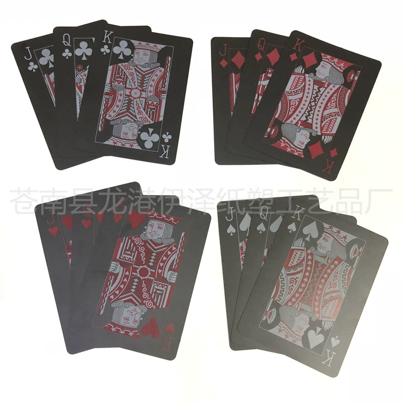 Plastic waterproof playing cards PVC, custom-made, wholesale