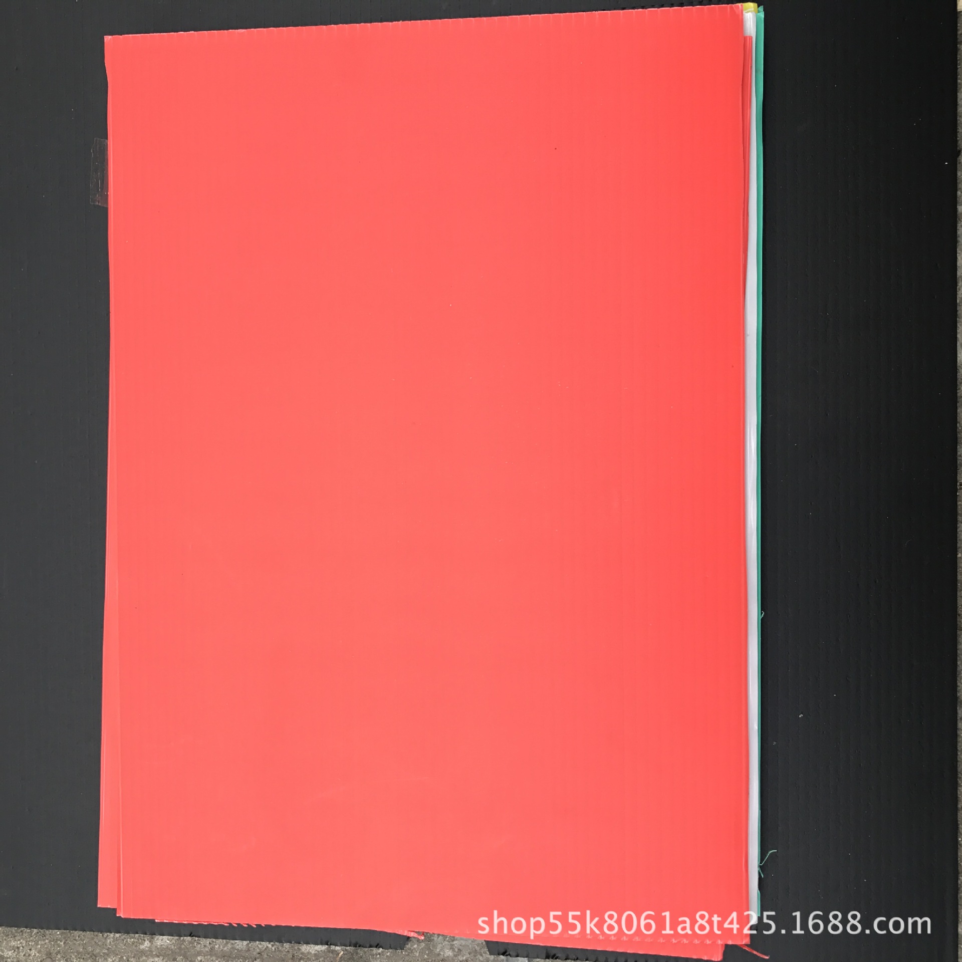 供应塑料中空板 塑胶万通板白色黄色静电平板