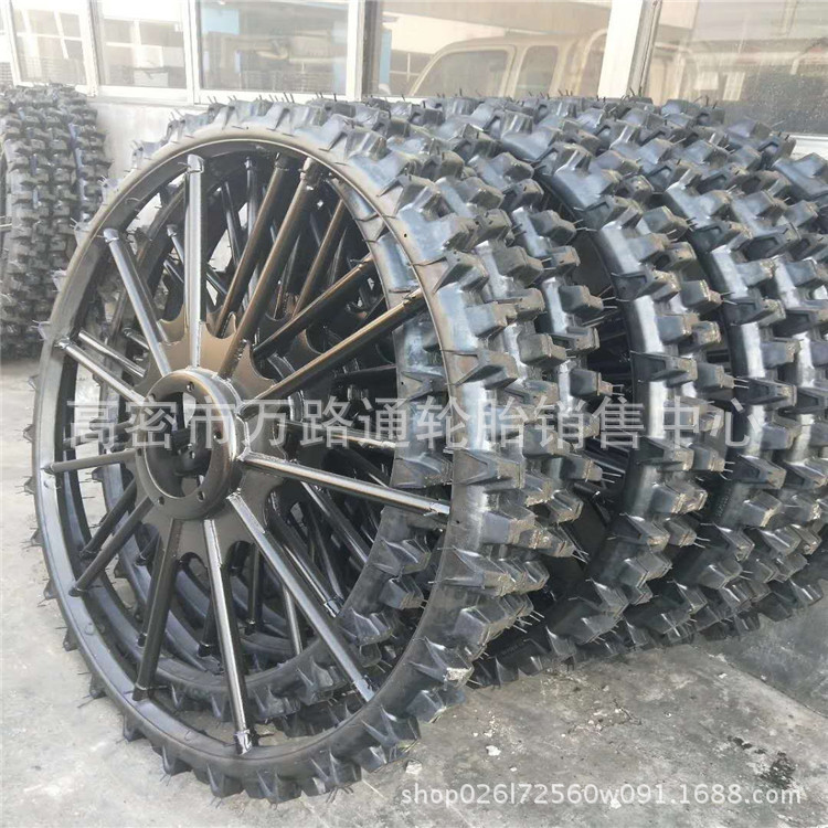打药机轮胎 运苗机轮胎实心轮胎 外直径65公分-2.1米播种机