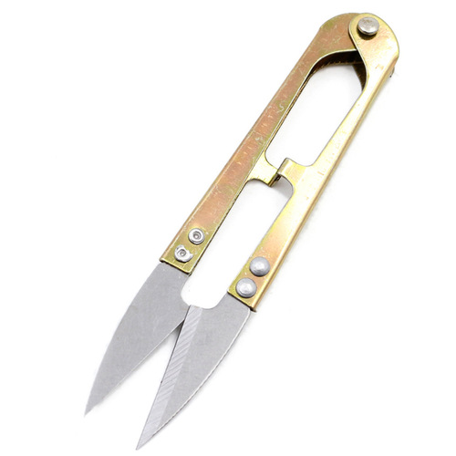 Craft Spring Scissors, Cross-Stitch Scissors, Embroidery Scissors, U-Shaped Scissors, Thread Scissors, Yarn Scissors, Thread Head Scissors, Fish Line Scissors, Sewing Scissors