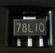 CJ78L10 SMD regulator SOT-89 10V Long power