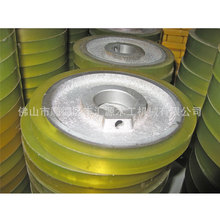 富豪 青城木工四面刨胶轮(140*30*35)键槽压轮 斜纹