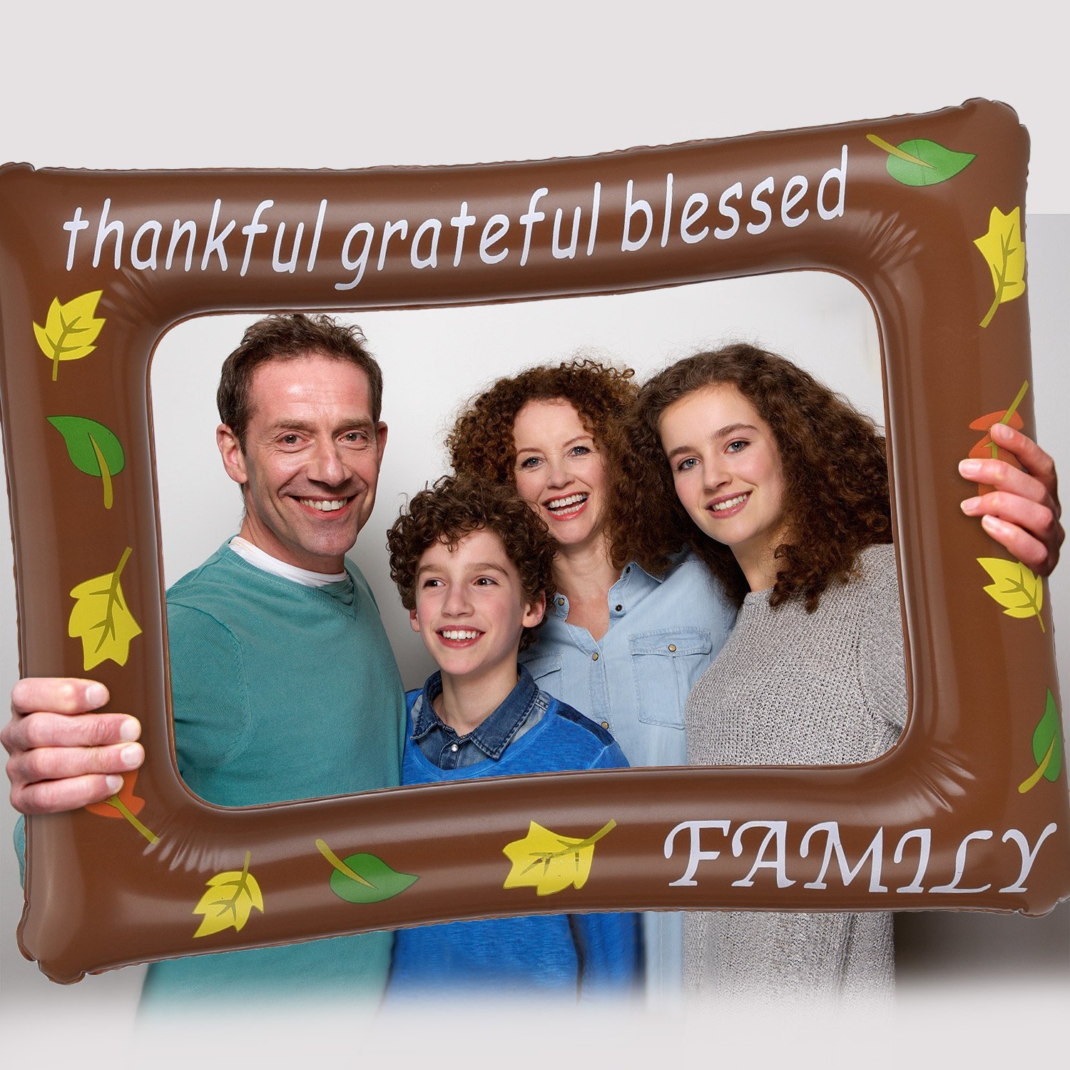 Individual inflatable photo frame PVC