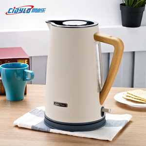 思迪乐欧式创意电热水壶小家电批发304不锈钢自动断电家用烧水壶