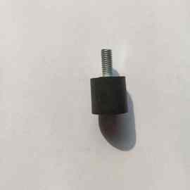 专业生产VD15*15 M5橡胶减震垫 橡胶减震器 减震垫 双头螺丝包胶