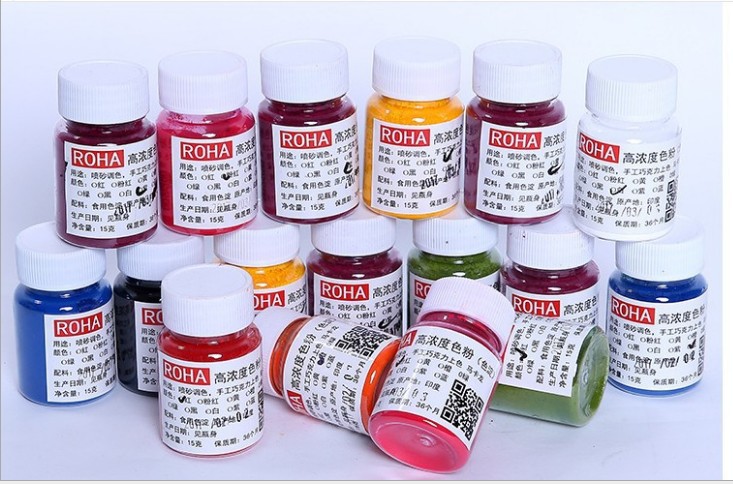 金粉 翻糖蛋糕装饰珠光粉 珍珠粉 糖霜饼干金粉 花卉银粉包邮