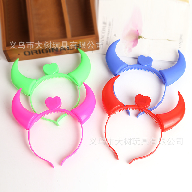 Cuerno luminoso/diadema Luz de cuerno/luminoso cuerno/diadema de cuerno luminoso/suministros de conciertos al por mayor