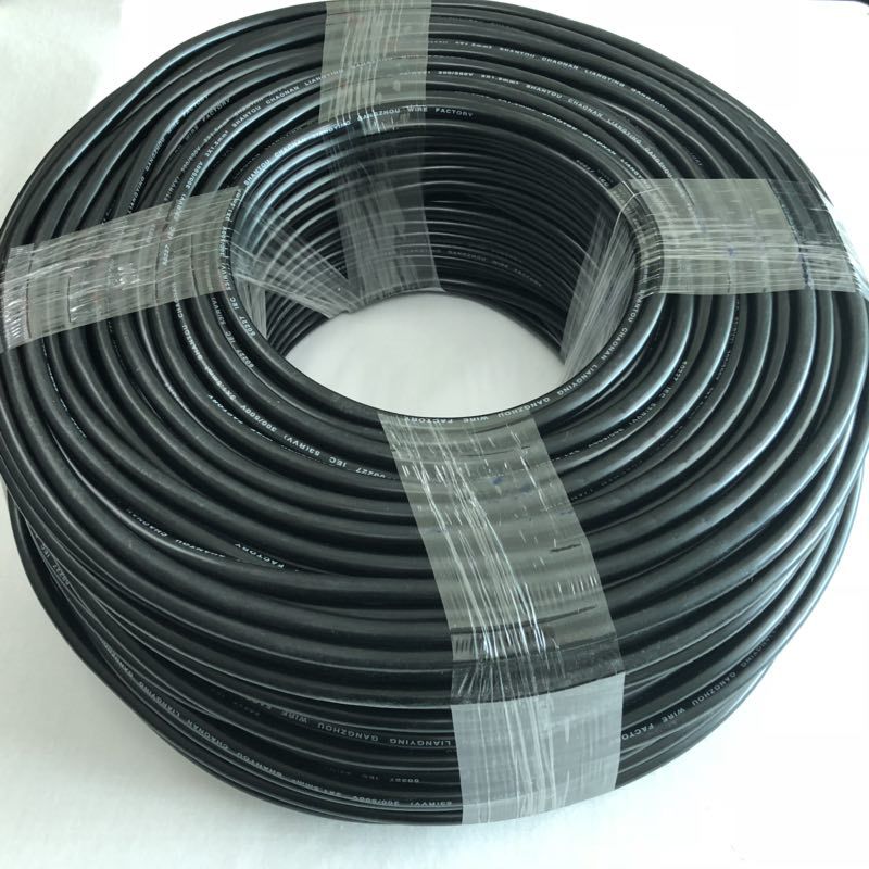 国标3芯1.5mm2线材 CE黑色3芯线材 全铜圆护套适配器转接线