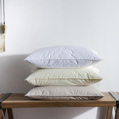 日式简约枕芯纯棉超蓬松舒适中低枕头单人家用成人五星级酒店枕芯