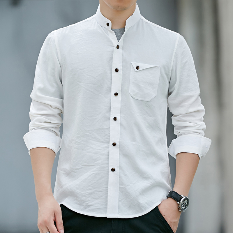 Chemise homme en coton - Ref 3443291 Image 8