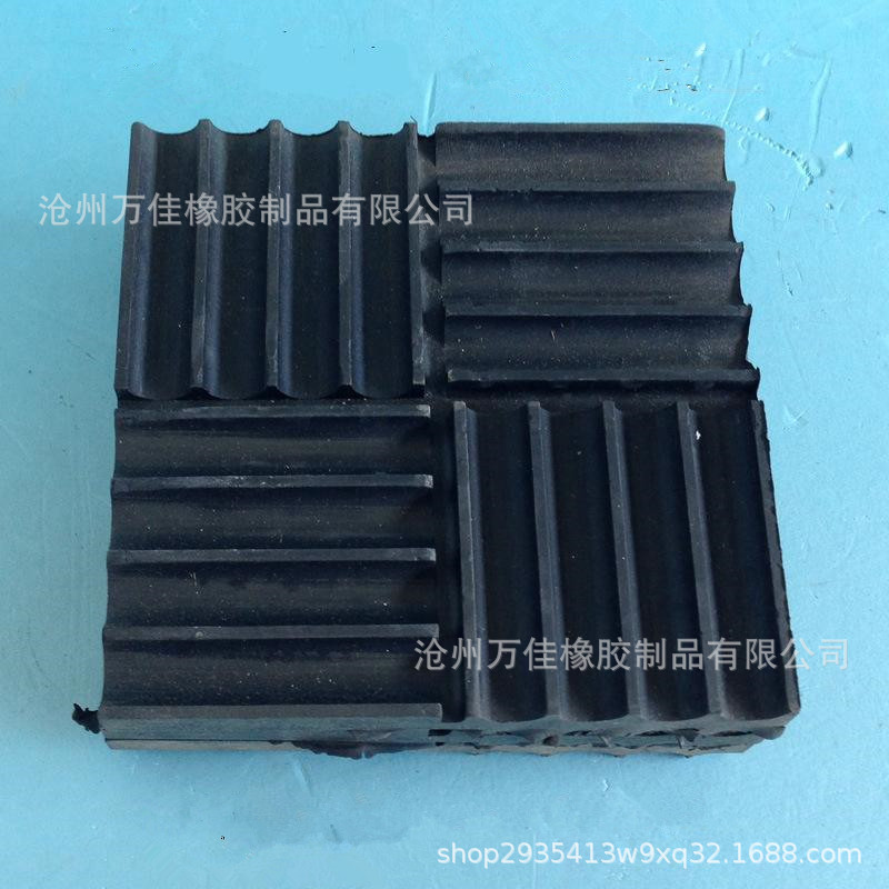 橡胶垫减震垫防震垫橡胶块加厚工业橡胶板缓冲垫防震胶厚胶垫方块