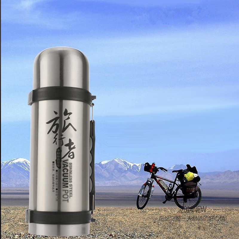 厂家直销不锈钢真空保温杯1200ML水杯户外旅行壶创意礼品旅游壶