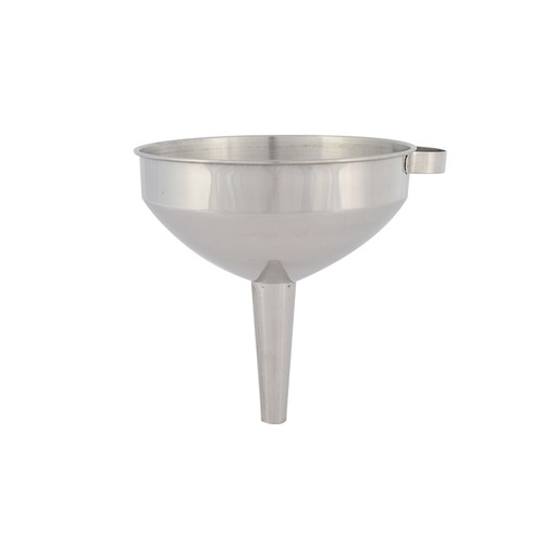 Household stainless steel oil pouring funnel large diameter wine leaking oil leaking wine extraction filter funnel drain mesh kitchen gadgets