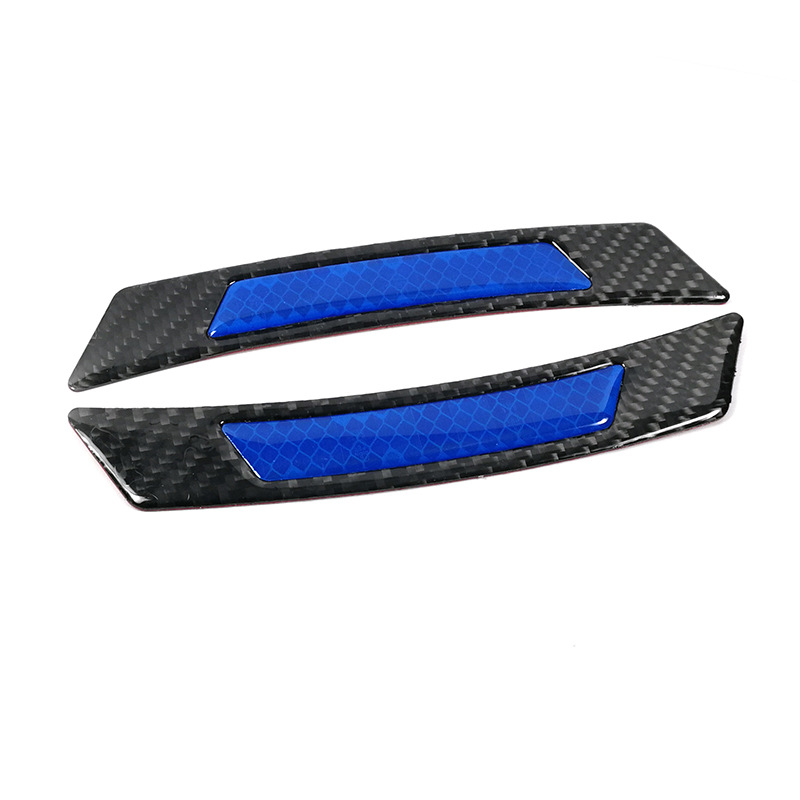 WRC carbon fiber door anti-collision rubber strip anti-scratch strip anti-scratch strip practical 4-piece anti-collision sticker