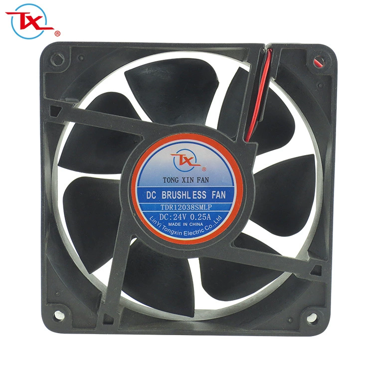 Tongxin завод прямой TX12038DC24V охлаждающий вентилятор сварочный аппарат управления шкаф охлаждения вентилятор шариковый подшипник