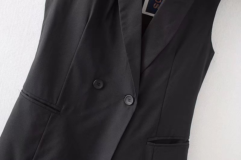 Gilet femme en Mélange de coton - Ref 3318025 Image 14