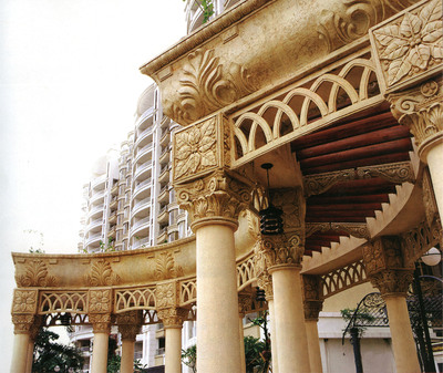 惠州城市印象艺术雕塑厂直供欧式罗马柱、GRG罗马柱、石膏罗马柱