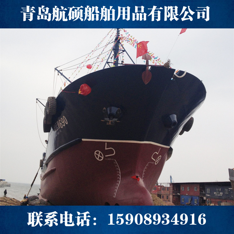 船用上排下水气囊 橡胶充气防爆气囊