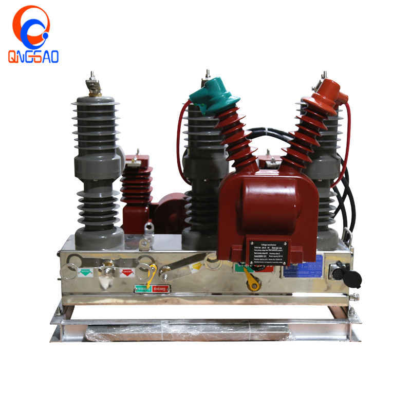 出口型15KV真空断路器ZW32-15JF/630A-25KA 不锈钢户外真空断路器