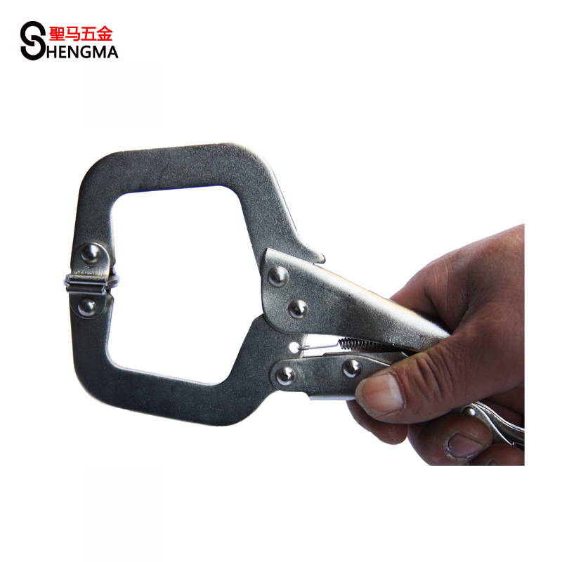【圣马五金】C型大力钳 宽口大力钳 G型 宽口 6寸 9寸 11寸