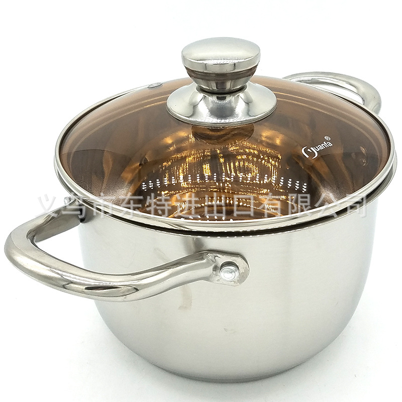 Factory direct sales of stainless steel soup POTS, new composite steel soup POTS, household thickened stewing POTS, high-end gift POTS detail image 4